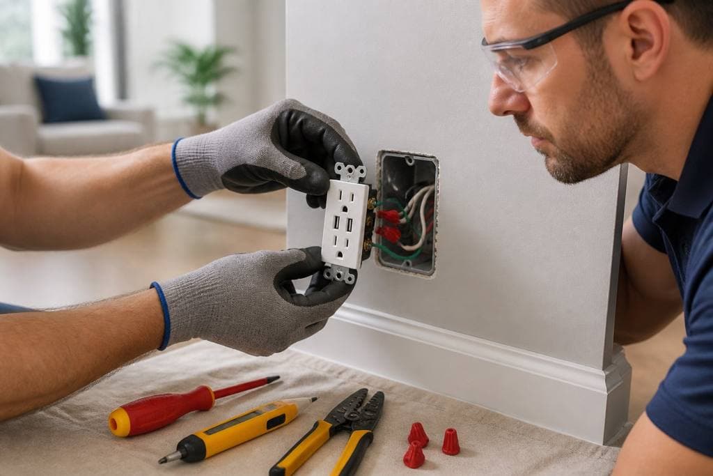 How to Install USB Wall Outlets Safely at Home