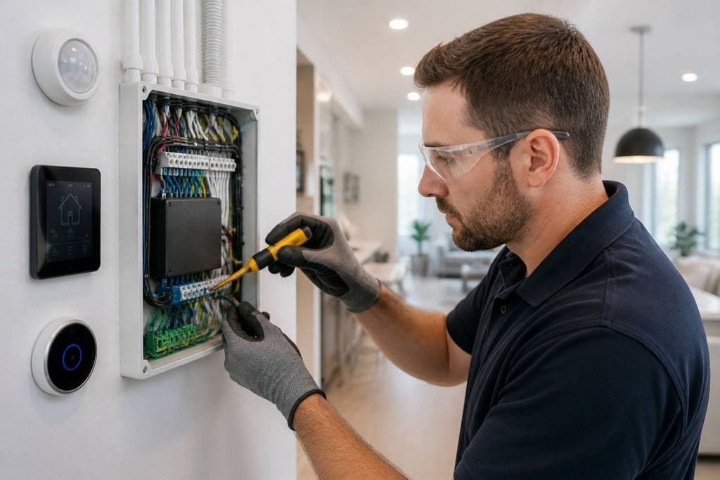 How to Wire a Home for Smart Automation Safely