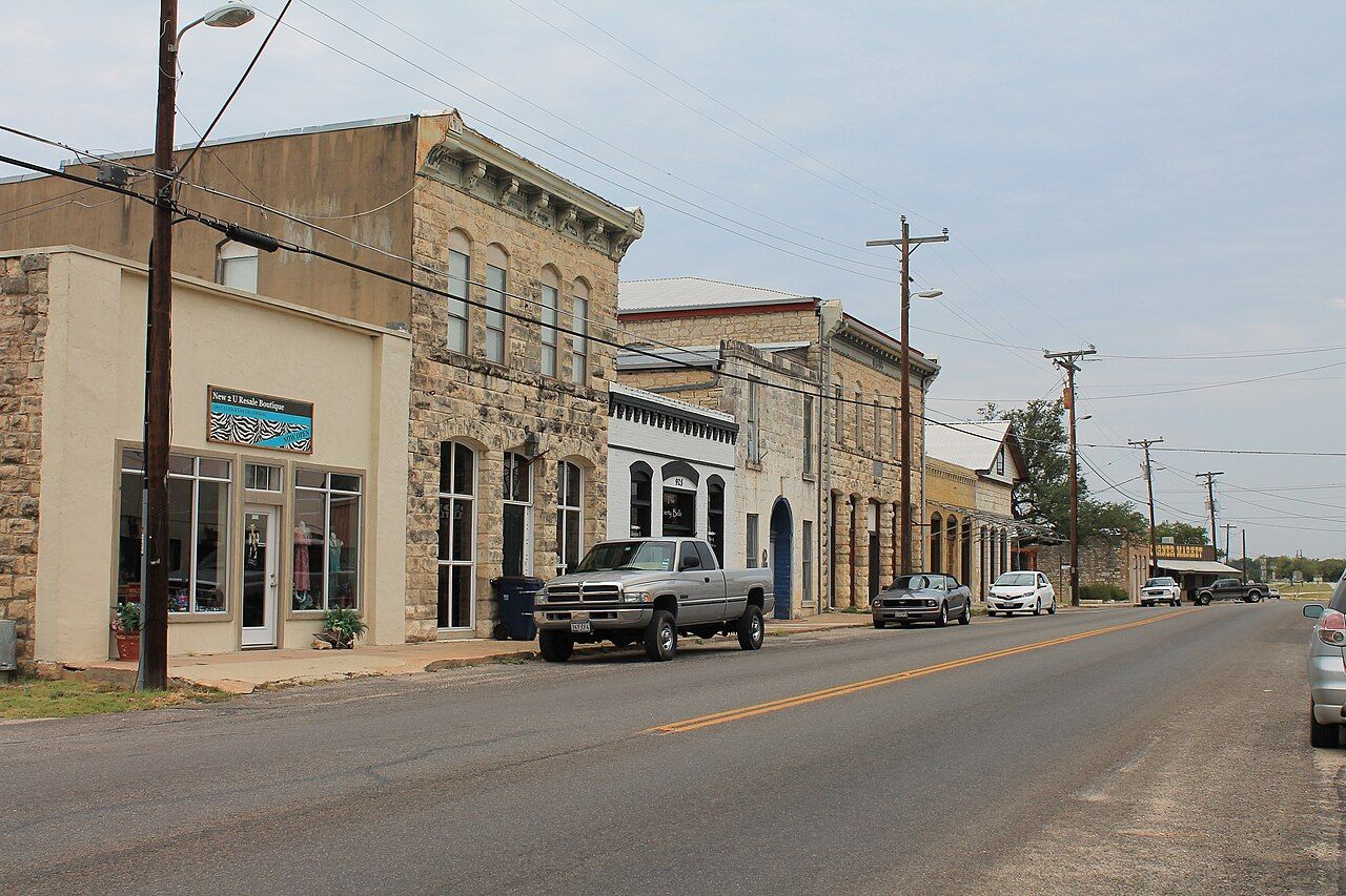 A view of Liberty Hill, Texas