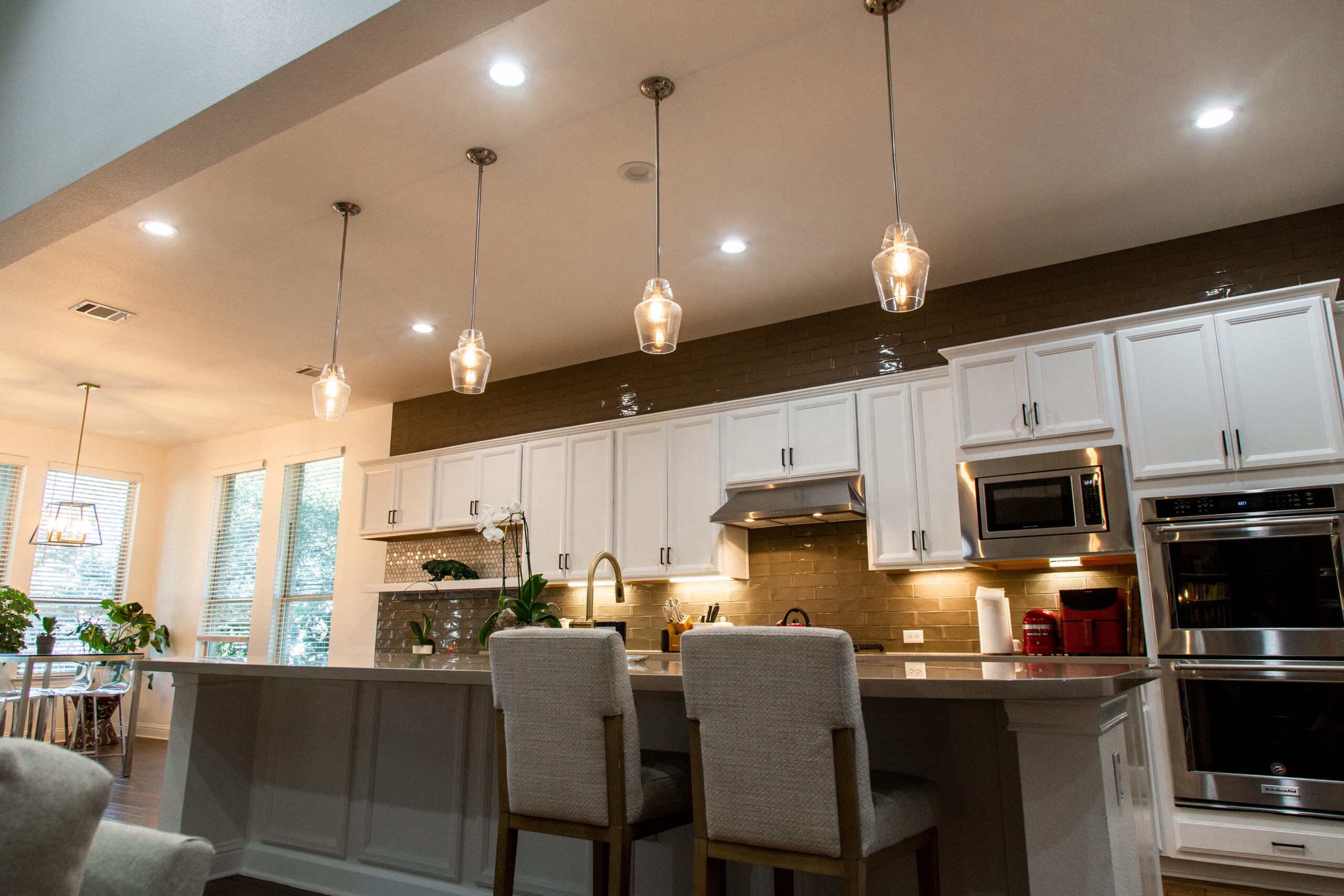 Residential electrical project in progress