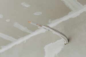 A wire on a wall