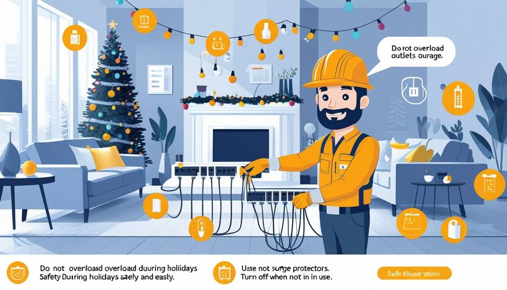 How to Prevent Electrical Overload During Holidays Safely and Easily
