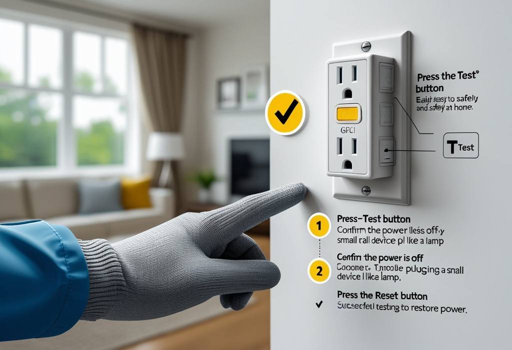 How To Test GFCI Outlet Easily and Safely at Home
