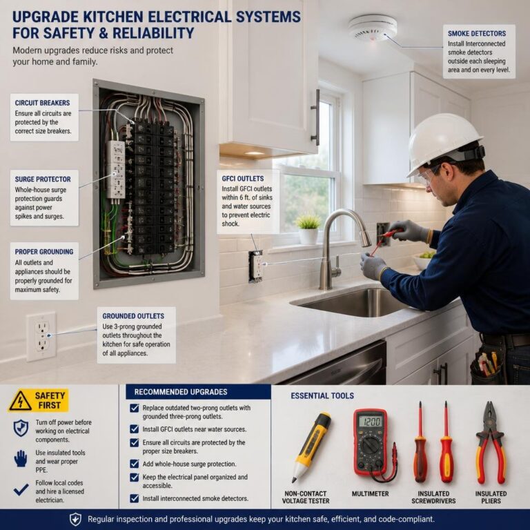 Best Ways to Upgrade Kitchen Electrical Systems