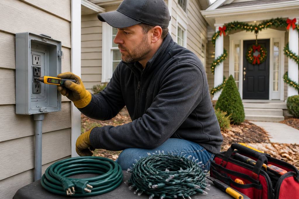 How To Prepare Your Electrical System For Holiday Lighting Safely