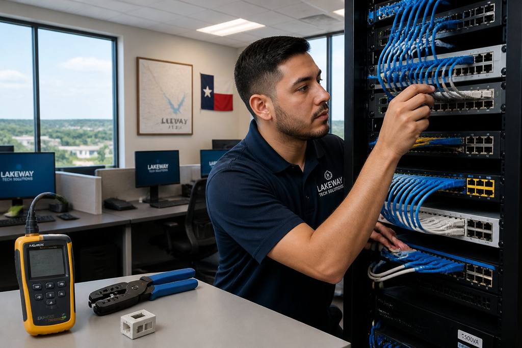 Office Wiring Upgrades Lakeway TX — Modernizing Connectivity for Local Businesses