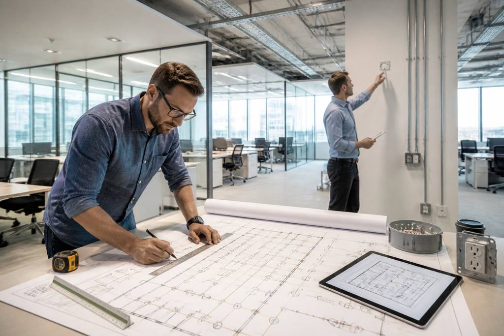How to Plan Electrical Layout for Office Renovations With Expert Tips