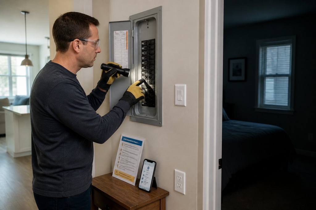 How to Troubleshoot Power Loss in One Room Safely