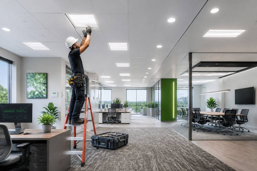 Office Lighting Upgrade Services Leander TX — Energy-Efficient Commercial Solutions